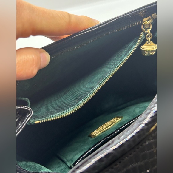 Barry Kieselstein Cord Vintage Black Alligator Small Trophy Bag - Picture 11 of 14